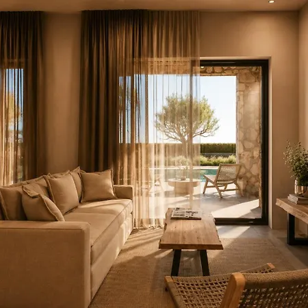 Antimo - Amber Earth With Private Pool فيلة Plános